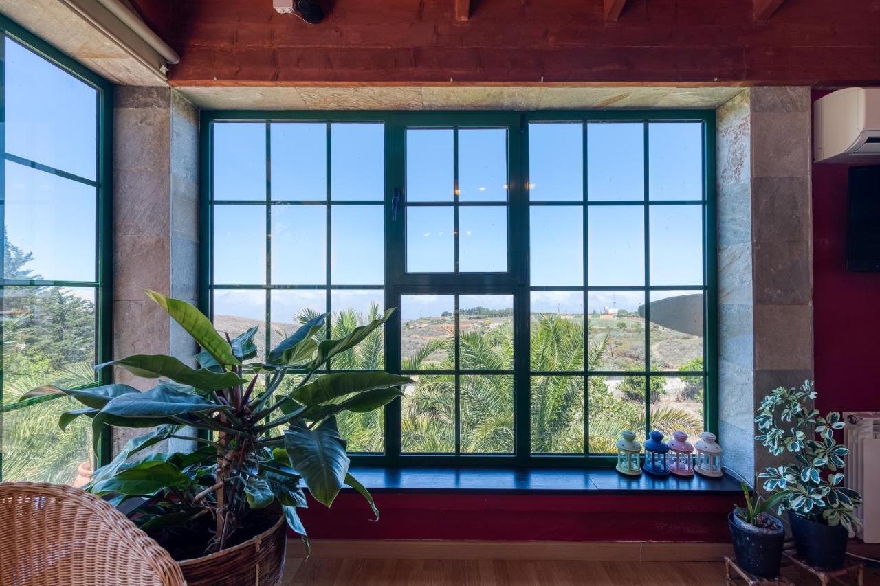 Villa Rural El Poleo D&R Con Piscina Climatizada Privada Y Solarium Pico de Viento 外观 照片
